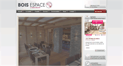 Desktop Screenshot of bois-espace.fr